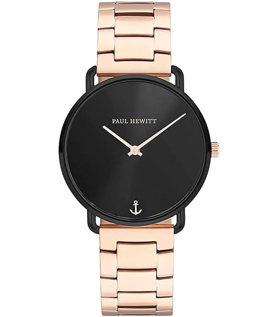Armbanduhr Damen Miss Ocean - Frauen Uhr (Rosegold, Silber, Schwarz) mit 3 Zeiger Meshband Gliederband Lederband